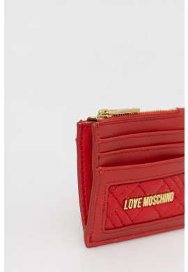 Love Moschino Портмоне дамски в червено - Pepit.bg