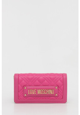 Love Moschino Портмоне дамски в розово - Pepit.bg