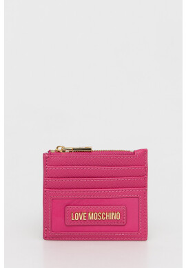 Love Moschino Портмоне дамски в розово - Pepit.bg
