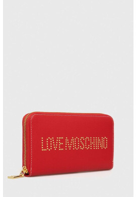 Love Moschino Портмоне дамски в червено - Pepit.bg