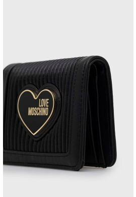 Love Moschino Портмоне дамски в бежово - Pepit.bg