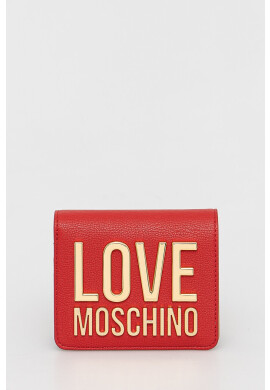 Love Moschino Портмоне дамски в лилаво - Pepit.bg