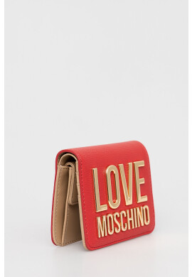 Love Moschino Портмоне дамски в лилаво - Pepit.bg