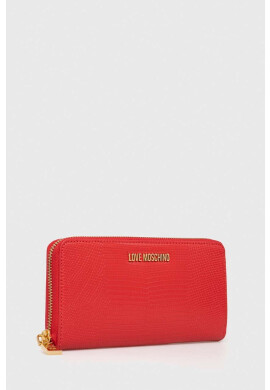 Love Moschino Портмоне дамски в черно - Pepit.bg