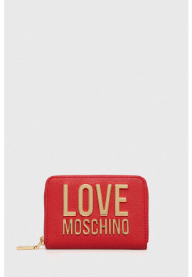 Love Moschino Портмоне дамски в черно - Pepit.bg