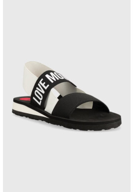 Love Moschino Сандали в сребристо JA16033G0GJN400A - Pepit.bg