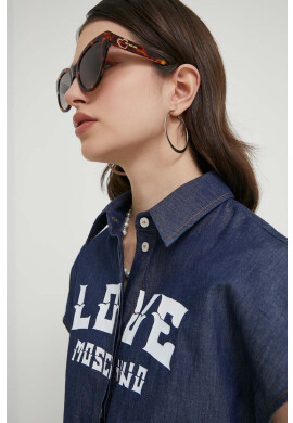 Love Moschino Слънчеви очила в кафяво - Pepit.bg
