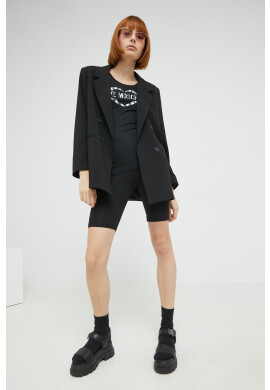 Love Moschino Тениска в черно - Pepit.bg