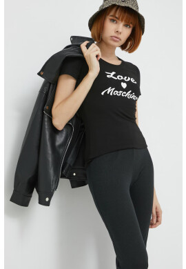Love Moschino Тениска в бяло - Pepit.bg