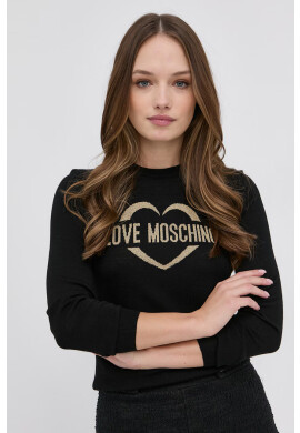 Love Moschino Вълнен пуловер - Pepit.bg
