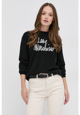 Love Moschino Вълнен пуловер - Pepit.bg