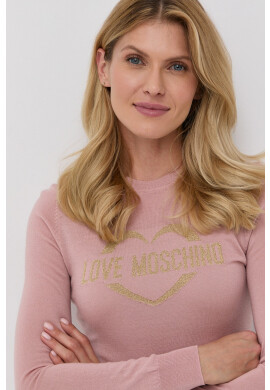 Love Moschino Вълнен пуловер - Pepit.bg