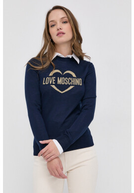 Love Moschino Вълнен пуловер - Pepit.bg