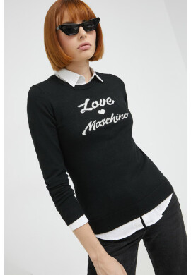 Love Moschino Вълнен пуловер - Pepit.bg