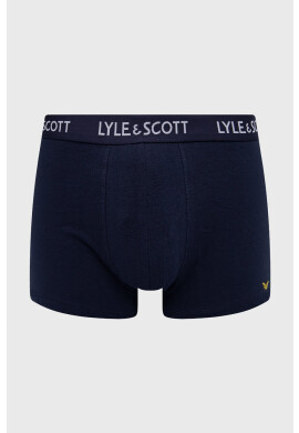Lyle & Scott Боксерки (3 чифта) в тъмносиньо - Pepit.bg