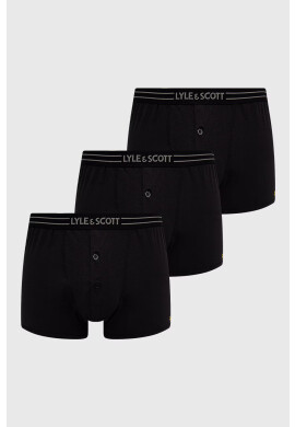 Lyle & Scott Боксерки (3 чифта) в черно - Pepit.bg