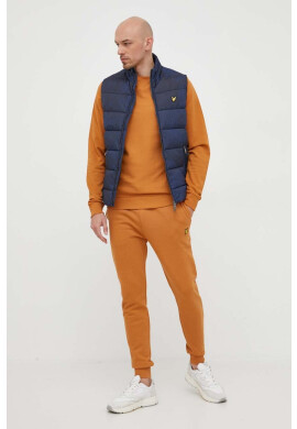 Lyle & Scott Елек мъжки в тъмносиньо със зимна изолация - Pepit.bg