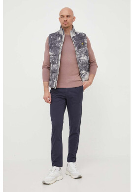 Lyle & Scott Елек мъжки в бежово с преходна изолация - Pepit.bg