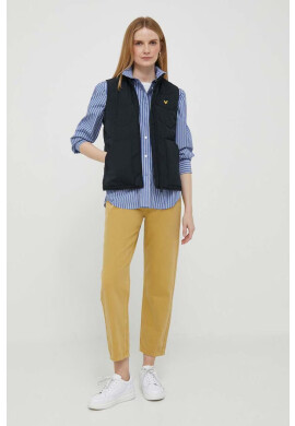 Lyle & Scott Елек мъжки в тъмносиньо преходен модел - Pepit.bg