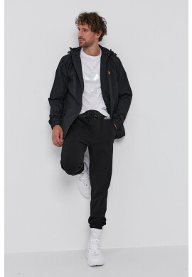 Lyle & Scott Яке мъжко в черно с преходна изолация - Pepit.bg