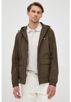 Lyle & Scott Яке мъжка в зелено с преходна изолация - Pepit.bg
