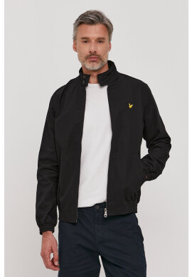 Lyle & Scott Яке мъжко в черно с преходна изолация - Pepit.bg