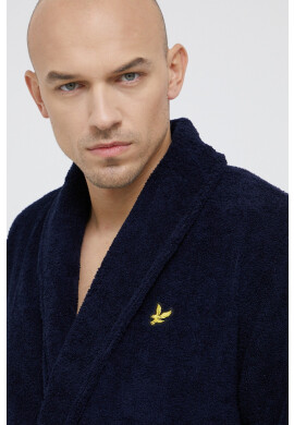 Lyle & Scott Халат в тъмносиньо - Pepit.bg