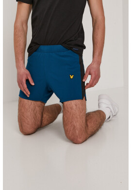 Lyle & Scott Къс панталон мъжки в тюркоазено - Pepit.bg