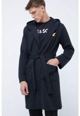 Lyle & Scott Памучен халат Enzo - Pepit.bg