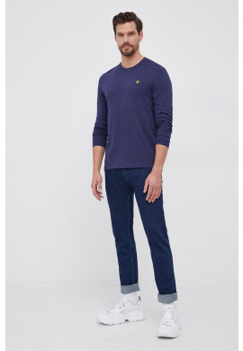 Lyle & Scott Памучна блуза с дълги ръкави - Pepit.bg