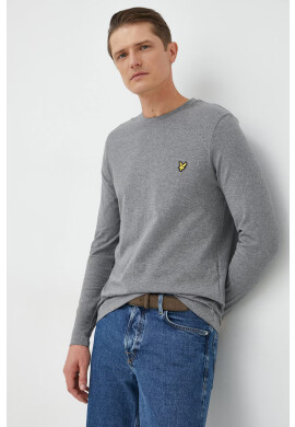 Lyle & Scott Памучна блуза с дълги ръкави - Pepit.bg