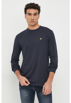 Lyle & Scott Памучна блуза с дълги ръкави - Pepit.bg