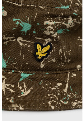 Lyle & Scott Памучна капела в зелено от памук - Pepit.bg