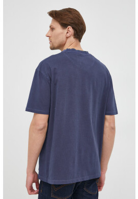 Lyle & Scott Памучна тениска в сиво - Pepit.bg
