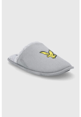Lyle & Scott Пантофи в сиво - Pepit.bg