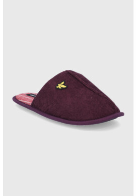 Lyle & Scott Пантофи в бордо - Pepit.bg