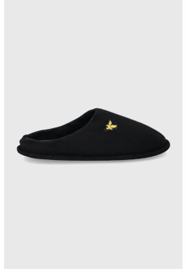Lyle & Scott Пантофи в черно - Pepit.bg