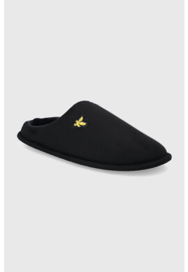 Lyle & Scott Пантофи в черно - Pepit.bg