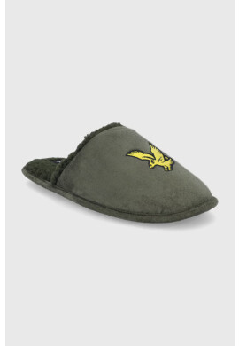 Lyle & Scott Пантофи в зелено - Pepit.bg