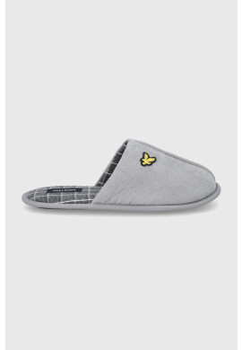 Lyle & Scott Пантофи в сиво - Pepit.bg