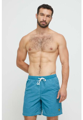 Lyle & Scott Плувни шорти в синьо - Pepit.bg