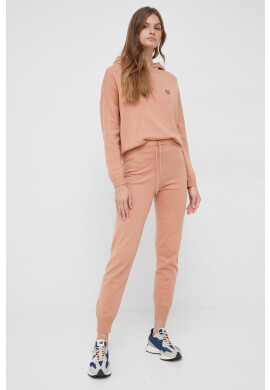 Lyle & Scott Пуловер с вълна мъжки в лилаво от лека материя - Pepit.bg