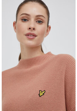 Lyle & Scott Пуловер с вълна мъжки в сиво от лека материя - Pepit.bg