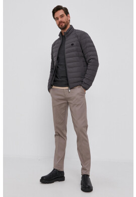 Lyle & Scott Пуловер с вълна мъжки в сиво - Pepit.bg