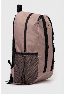 Lyle & Scott Раница в розово голям размер с изчистен дизайн - Pepit.bg