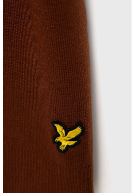 Lyle & Scott Шал в кафяво с изчистен дизайн - Pepit.bg