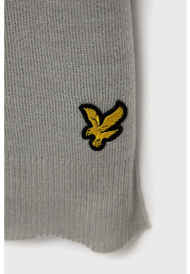 Lyle & Scott Шал в сиво с изчистен дизайн - Pepit.bg