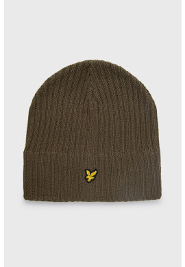 Lyle & Scott Шапка в зелено с фина плетка - Pepit.bg