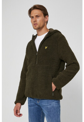 Lyle & Scott Суичър мъжка в жълто с апликация - Pepit.bg