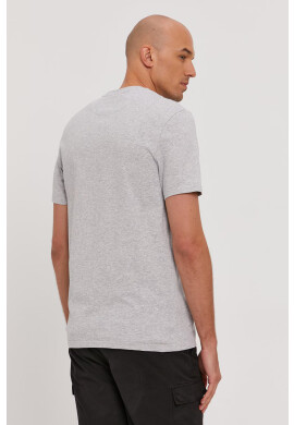 Lyle & Scott Тениска мъжка в сиво с изчистен дизайн - Pepit.bg